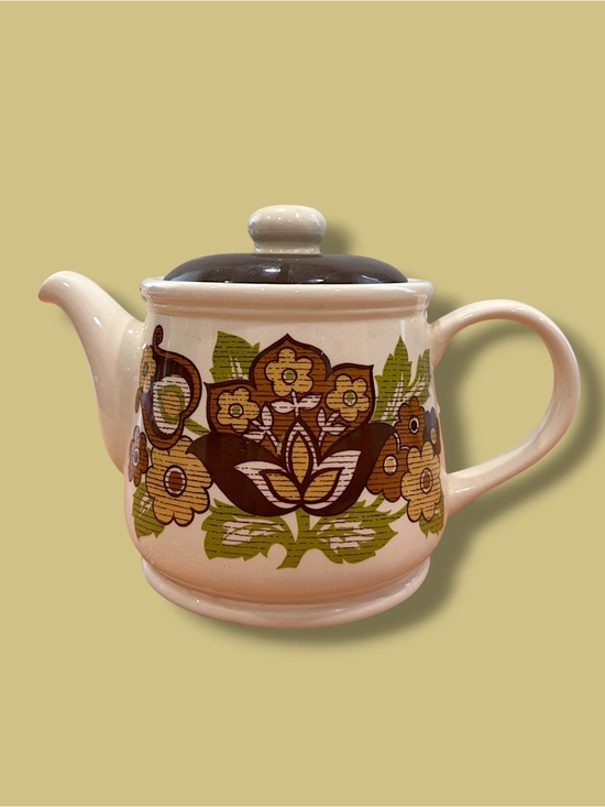 Sadler Other - Retro Floral Ceramic Sadler Teapot